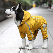 Waterproof Dog Rain Jacket With Hood