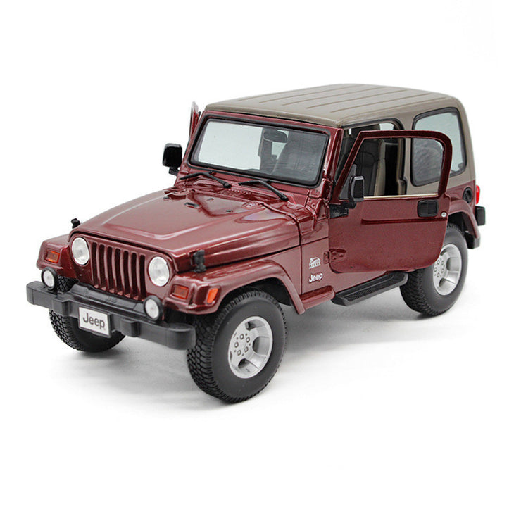 2 Door Jeep Wrangler Die Cast Model (Various colors)