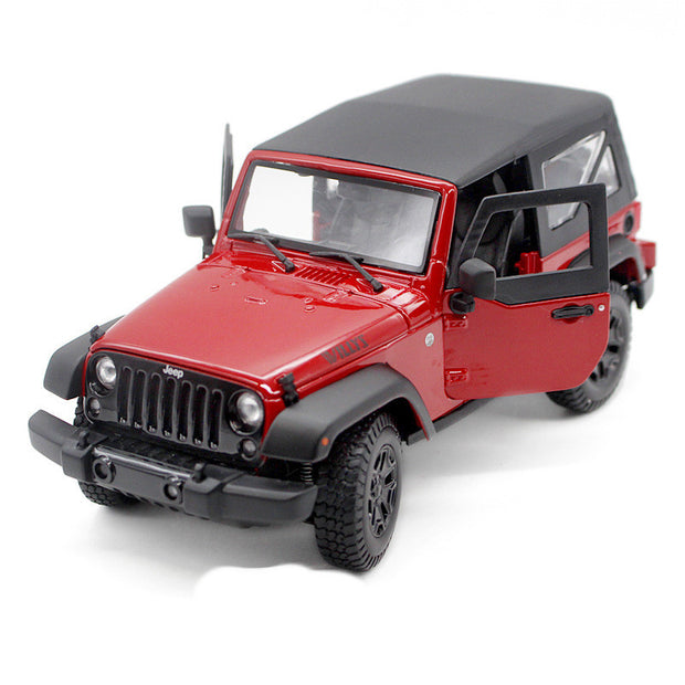 2 Door Jeep Wrangler Die Cast Model (Various colors)