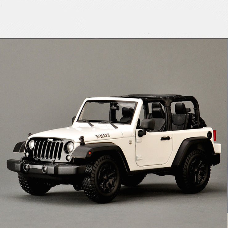 2 Door Jeep Wrangler Die Cast Model (Various colors)