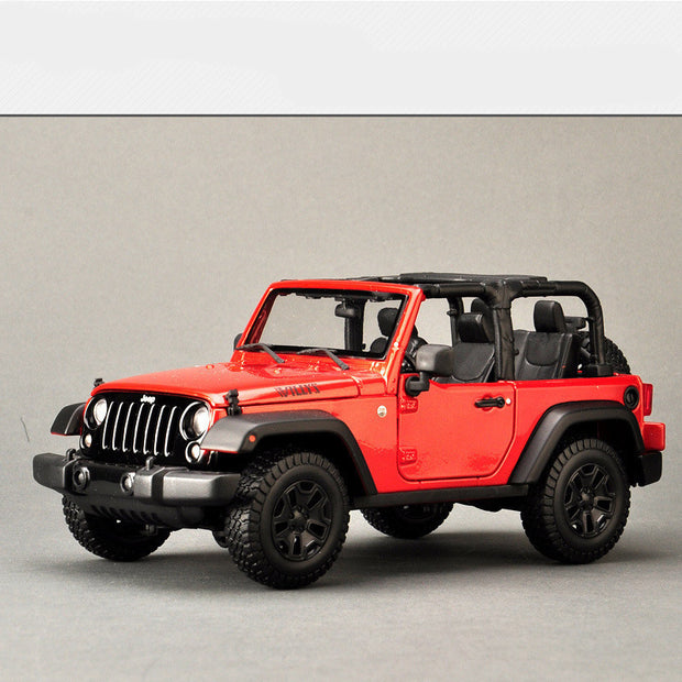 2 Door Jeep Wrangler Die Cast Model (Various colors)