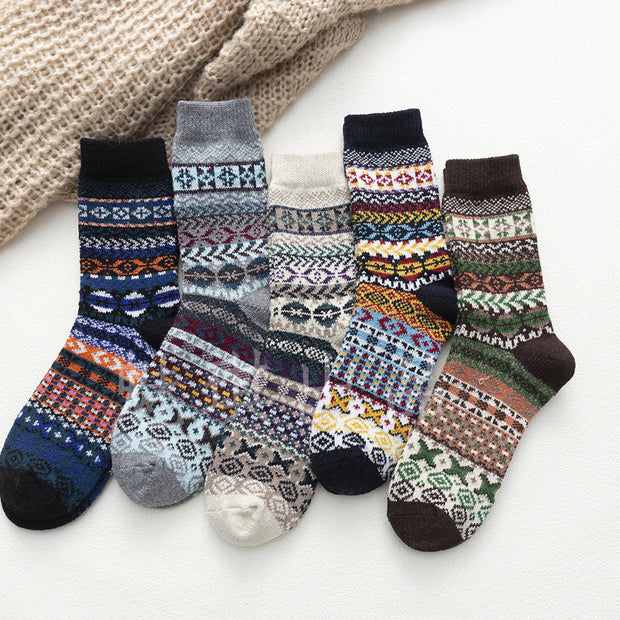 Women's Socks in Tube Wool Socks