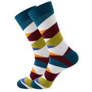 Striped Socks Square Tube Socks