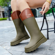 High Tube Waterproof Rubber Boots