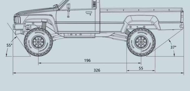 Toyota Remote Control Off-Road Pickup