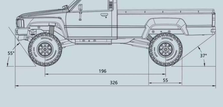 Toyota Remote Control Off-Road Pickup