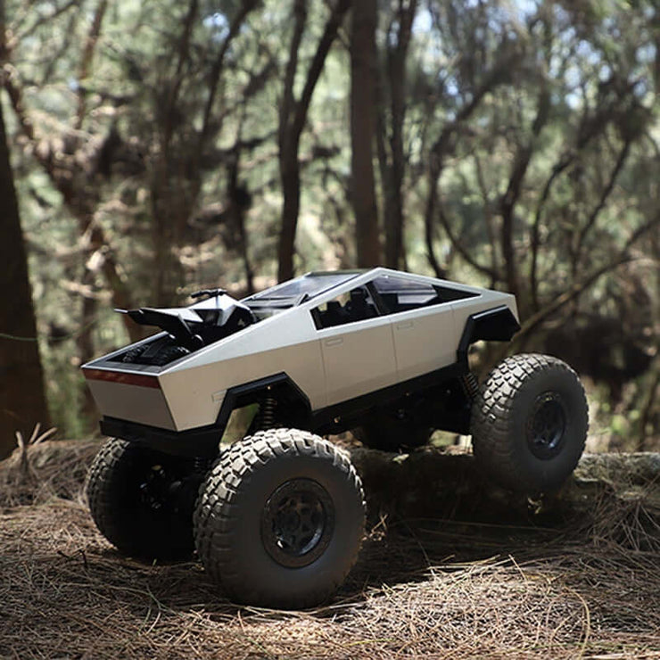 Oversized Cyberpickup Rock Crawler Four-wheel Drive Off-road Vehicle