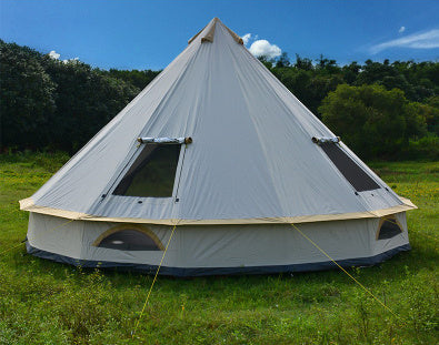 Outdoor Camping Yurt with Chimney