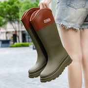 High Tube Waterproof Rubber Boots