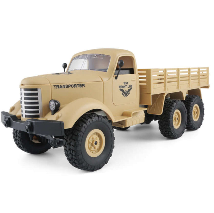 Remote Control Six-wheel Drive 2 1/2 ton Transporter Climbing Off-road Vehicle