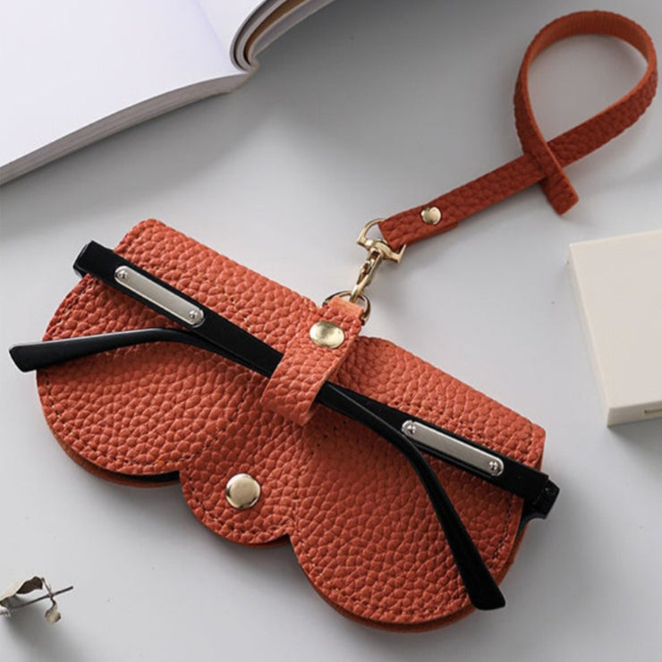 Simple Leather Glasses Case