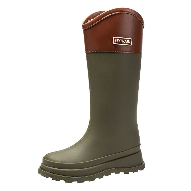 High Tube Waterproof Rubber Boots