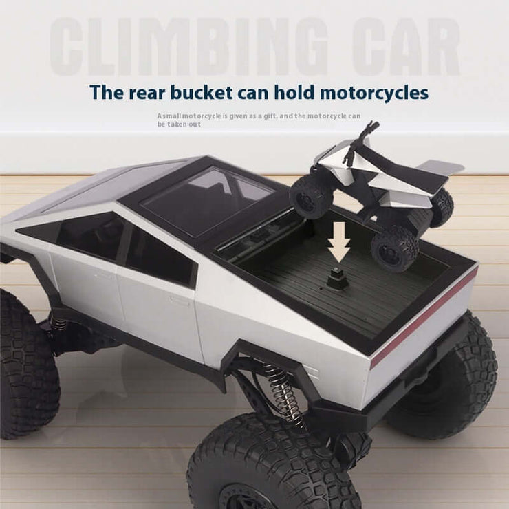 Oversized Cyberpickup Rock Crawler Four-wheel Drive Off-road Vehicle