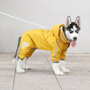 Waterproof Dog Rain Jacket With Hood