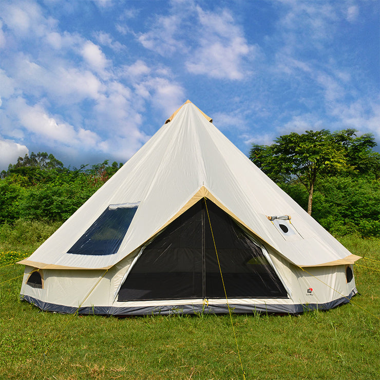 Outdoor Camping Yurt with Chimney