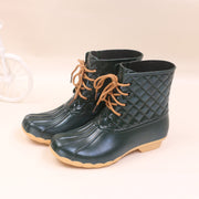 Jelly Non-slip Fashion Lace-up Rain Boots