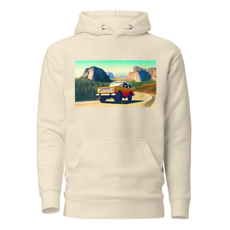 Yellow Scout Hoodie  Yosemite National Park Adventure