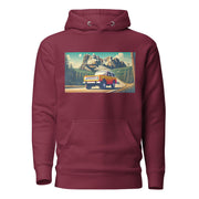 Classic Yellow Scout Hoodie  Mount Rushmore Design