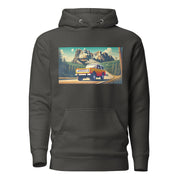 Classic Yellow Scout Hoodie  Mount Rushmore Design