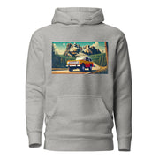 Classic Yellow Scout Hoodie  Mount Rushmore Design