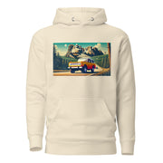 Classic Yellow Scout Hoodie  Mount Rushmore Design